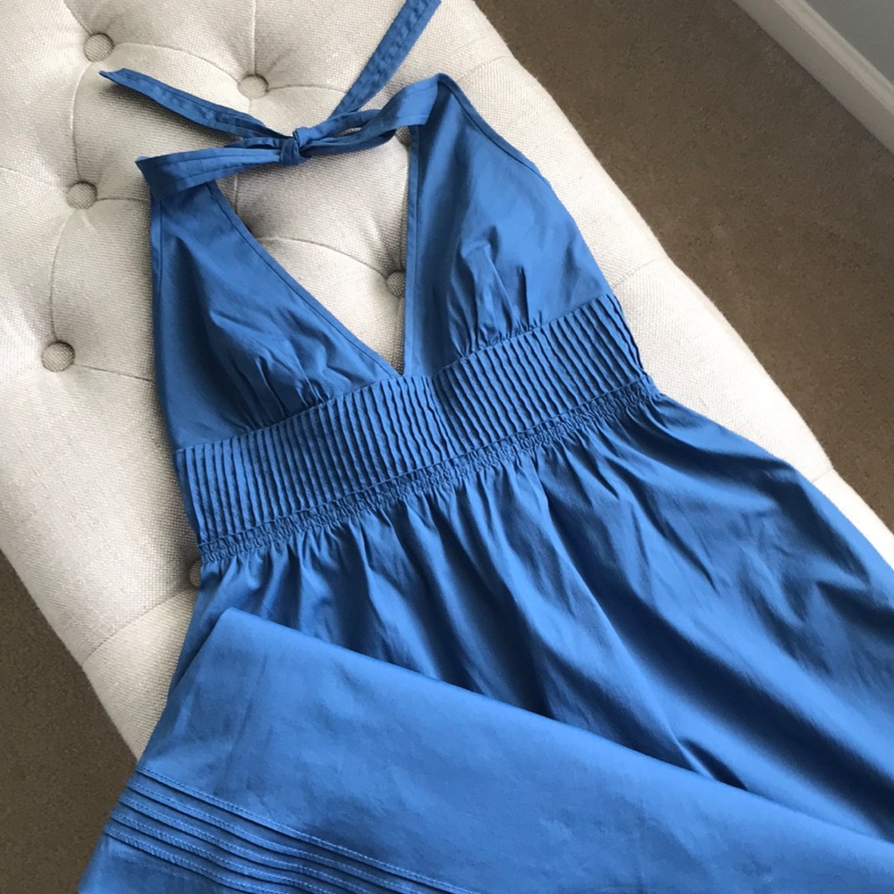 J. Crew halter beach dress